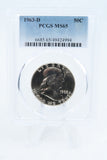 1963-D PCGS MS65 Franklin Half Dollar Business Strike 50C