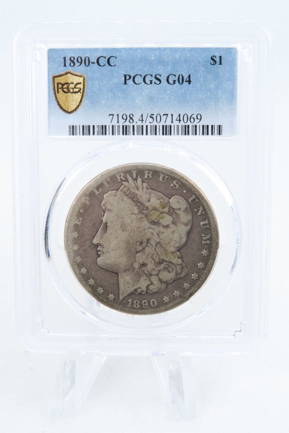 1890-CC PCGS G04 Morgan Dollar Business Strike