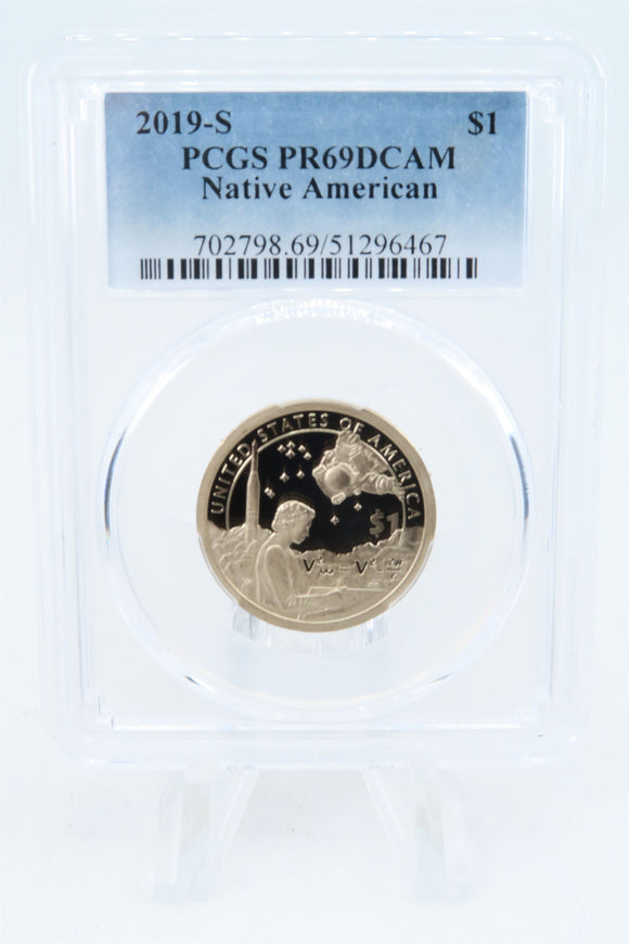 2019-S PCGS PR69DCAM Native American Dollar Proof