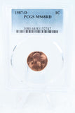 1987-D PCGS MS68RD Lincoln Memorial Cent Business Strike 1C