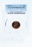 1999-S PCGS PR70DCAM Lincoln Memorial Cent Proof 1C