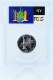 2001-S PCGS PR70DCAM Silver New York State Quarter Proof 25C