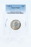 1952-S PCGS MS67 Washington Quarter Business Strike 25C