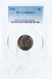 1941-P PCGS MS66FS Jefferson Nickel Full Steps Business Strike 5C
