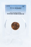 1975-P PCGS MS66RD Lincoln Memorial Cent Business Strike 1C