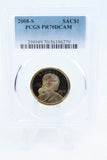 2008-S PCGS PR70DCAM Sacagawea Dollar Proof