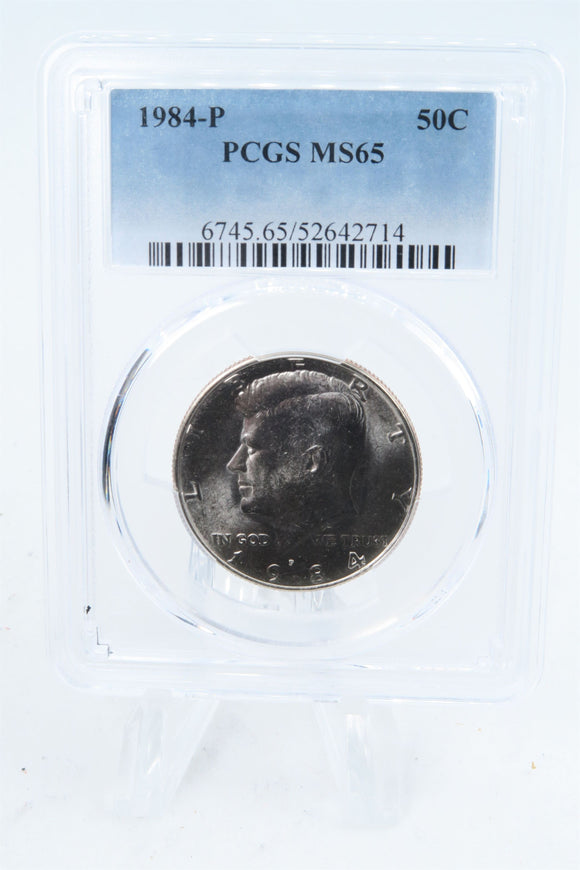 1984-P PCGS MS65 Kennedy Half Dollar Business Strike 50C
