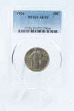1926-P PCGS AU53 Standling Liberty Quarter Business Strike 25C