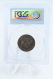 1856-O PCGS F15 Liberty Seated Quarter Business Strike 25C