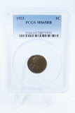 1923-P PCGS MS65RB Lincoln Wheat Cent Business Strike 1C