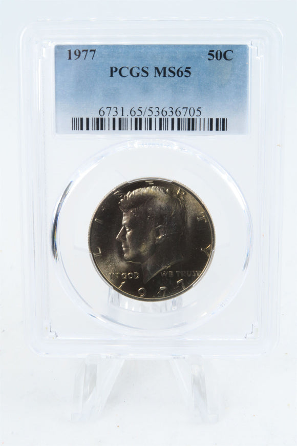 1977-P PCGS MS65 Kennedy Half Dollar Business Strike 50C