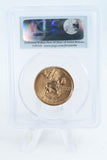 2014-D PCGS SP69 Native American Enhanced Position B Dollar