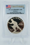 2012-W PCGS PR69DCAM Infantry Modern Commemorative Silver Proof