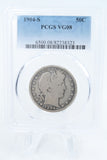 1904-S PCGS VG08 Barber Half Dollar Business Strike 50C