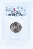 2006-P PCGS SP69 South Dakota Satin Finish State Quarter 25C
