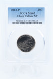 2012-P PCGS MS67 Chaco Culture NP Quarter Business Strike 25C