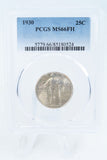 1930-P PCGS MS66FH Standling Liberty Quarter Business Strike 25C