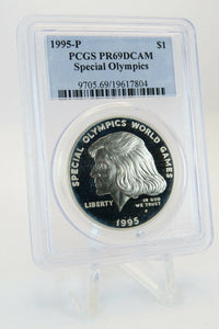 1995-P PCGS PR69DCAM Special Olympics Modern Commemorative Silver Proof