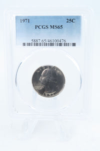 1971-P PCGS MS65 Washington Quarter Business Strike 25C