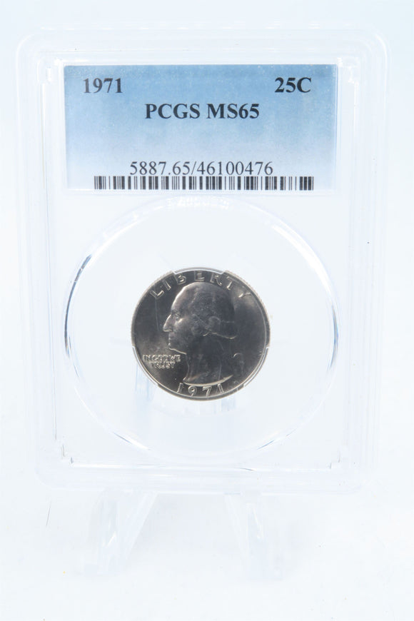 1971-P PCGS MS65 Washington Quarter Business Strike 25C