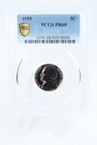 1959-P PCGS PR68 Jefferson Nickel Proof 5C