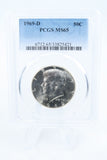 1969-D PCGS MS65 Kennedy Half Dollar Business Strike 50C