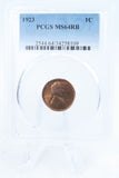 1923-P PCGS MS64RB Lincoln Wheat Cent Business Strike 1C