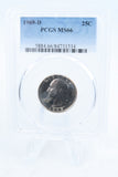 1969-D PCGS MS66 Washington Quarter Business Strike 25C