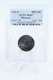 2003-P PCGS MS67 Missouri State Quarter Business Strike 25C