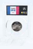2004-S PCGS PR70DCAM Silver Iowa State Quarter Proof 25C