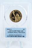 2009-S PCGS PR70DCAM William Harrison Presidential Dollar Proof