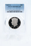 2015-S PCGS PR70DCAM Kennedy Half Dollar Proof 50C