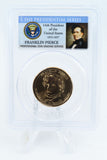 2010-D PCGS MS66 Franklin Pierce Position A Presidential Dollar
