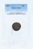 1831-P PCGS VF35 Capped Bust Dime Business Strike 10C
