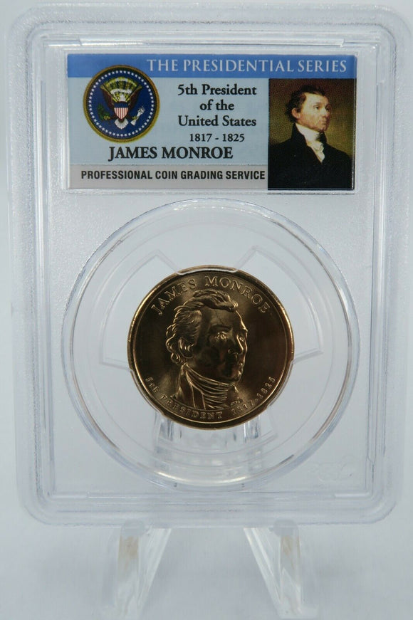 2008-P PCGS MS66 James Monroe - Position B Dollar Business Strike