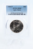 2006-P PCGS SP69 Satin Finish Kennedy Half Dollar 50C