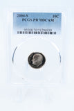 2004-S PCGS PR70DCAM Roosevelt Dime Proof 10C