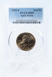 2005-P PCGS SP69 Sacagawea Dollar Satin Finish