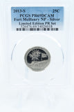 2013-S PCGS PR69DCAM Silver Limited Edition Fort McHenry NP Quarter Proof 25C