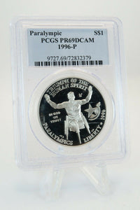 1996-P PCGS PR69DCAM Paralympic Modern Commemorative Silver Proof