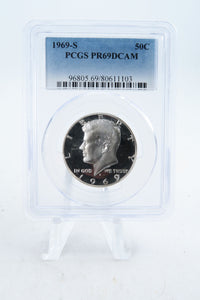 1969-S PCGS PR69DCAM Kennedy Half Dollar Proof 50C