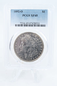 1892-O PCGS XF45 Morgan Dollar Business Strike