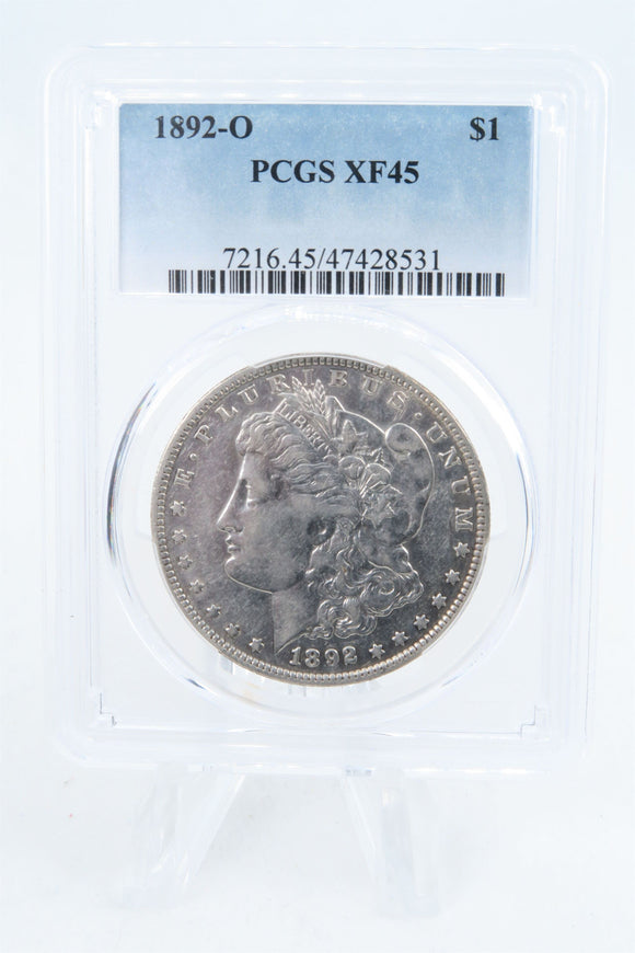 1892-O PCGS XF45 Morgan Dollar Business Strike