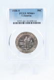 1936-S PCGS MS66+ Columbia Classic Commemorative Half Dollar 50C