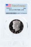 2020-S PCGS PR70DCAM First Strike Kennedy Half Dollar Proof 50C