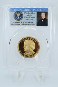 2011-S PCGS PR69DCAM Andrew Johnson Presidential Dollar Proof