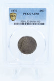 1876-P PCGS AU50 Liberty Seated Quarter Business Strike 25C