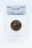2004-P PCGS MS67 Sacagawea Dollar Business Strike