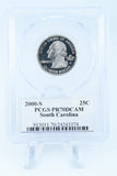 2000-S PCGS PR70DCAM South Carolina State Quarter Proof 25C