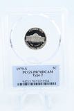 1979-S PCGS PR70DCAM Type 2 Jefferson Nickel Proof 5C